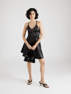 Wal G Robes De Cocktail Robe De Cocktail JOSH Femme Noir -Wal Mode Promos Soldes Boutique efc10967a3ae174d99b9ee8d25ef04a1