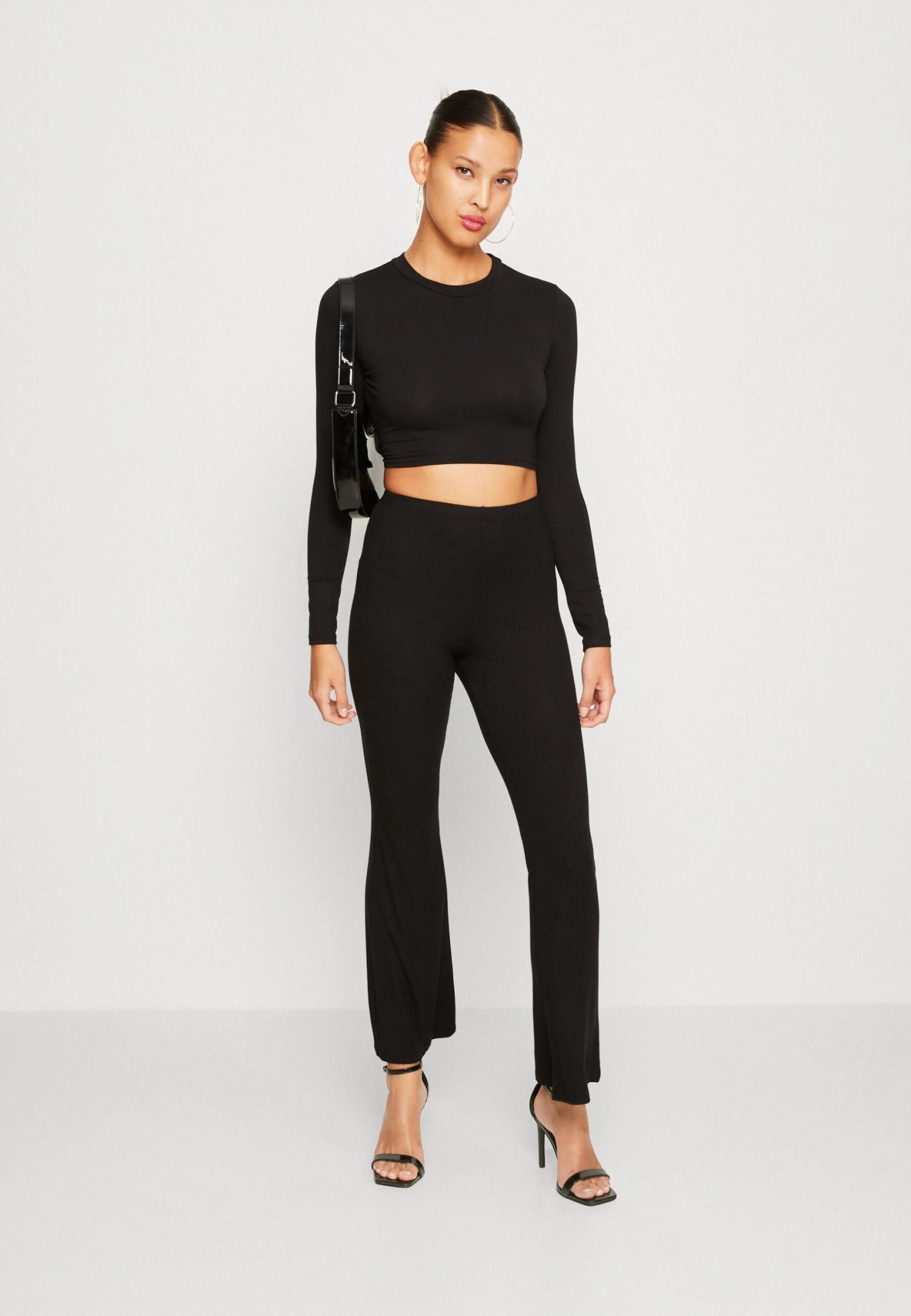 Wal G Ross Flare Trouser - Pantalon Classique - Black 2 Wal G Ross Flare Trouser - Pantalon Classique - Black – Image 2