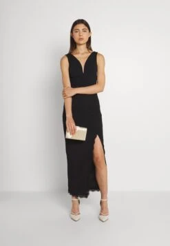 Wal G Harry Maxi Dress - Robe De Cocktail - Black -Wal Mode Promos Soldes Boutique f07139b208c14522bb96144d77aded0b