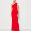 Wal G Wendy One Shoulder Maxi Dress - Robe En Jersey - Red