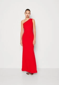 Wal G Wendy One Shoulder Maxi Dress - Robe En Jersey - Red