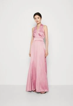 Wal G Wedding Violette Halter Gown - Robe De Cocktail - Mauve