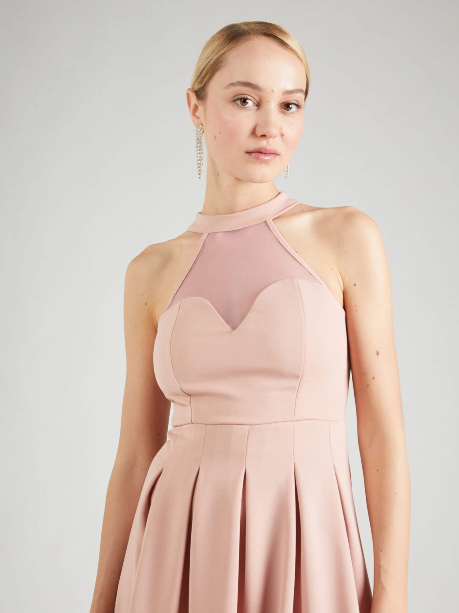 Wal G Mini-robes Robe BERNICE Femme Poudre 4 Wal G Mini-robes Robe BERNICE Femme Poudre – Image 4