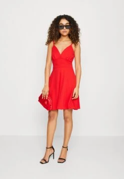 Wal G Jina Skater Dress - Robe En Jersey - Red 7 Wal G Jina Skater Dress - Robe En Jersey - Red -Wal Mode Promos Soldes Boutique f53d86bf05144540aca111dd202fbf66