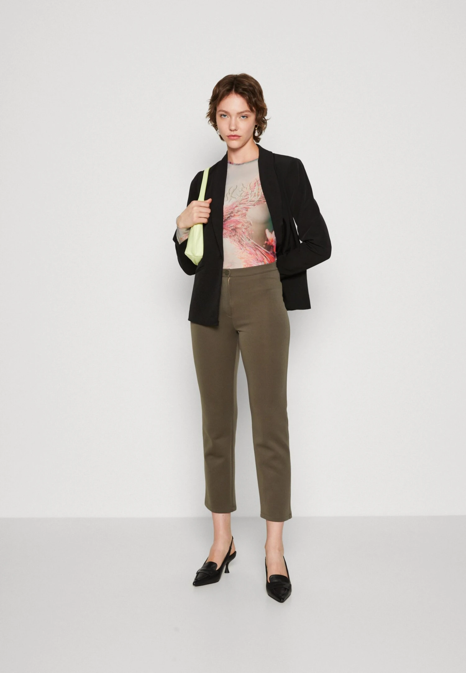Wal G Brody Trouser - Pantalon Classique - Khaki 2 Wal G Brody Trouser - Pantalon Classique - Khaki – Image 2