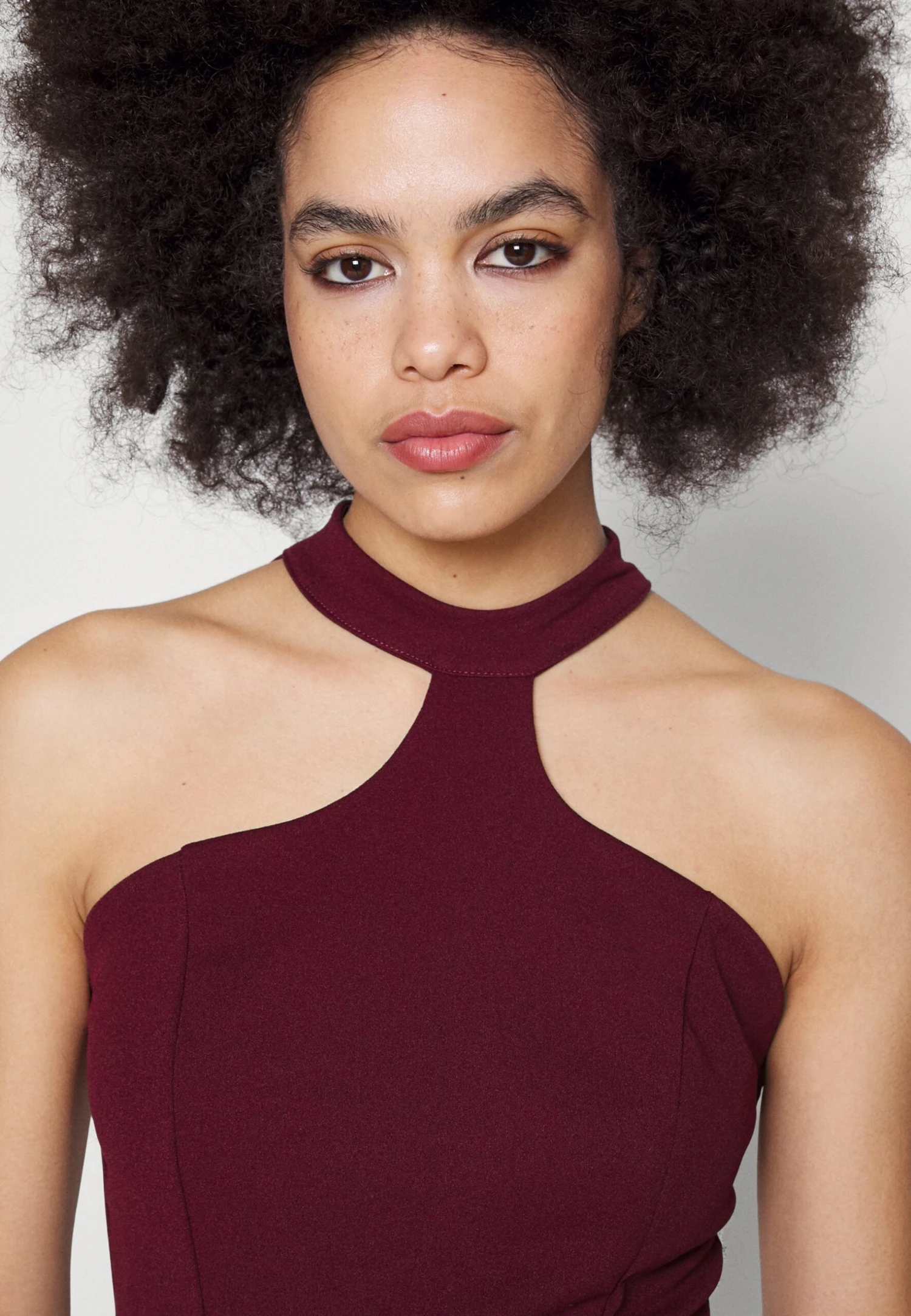 Wal G Jonny Curve Skater - Robe En Jersey - Wine 5 Wal G Jonny Curve Skater - Robe En Jersey - Wine – Image 5