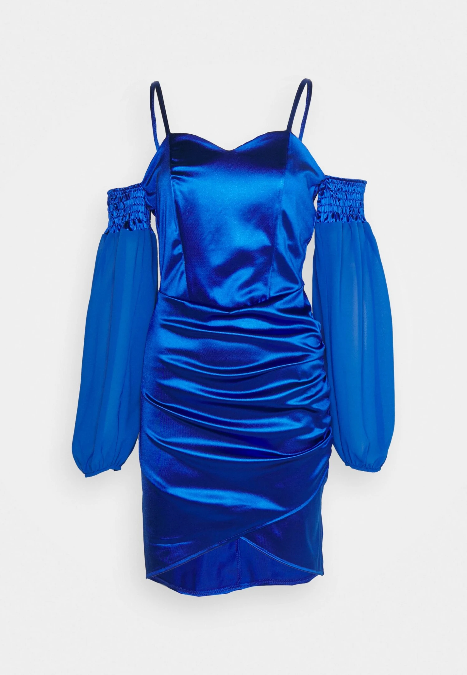 Wal G Dash Sleeve Mini - Robe De Soirée - Electric Blue 6 Wal G Dash Sleeve Mini - Robe De Soirée - Electric Blue – Image 6