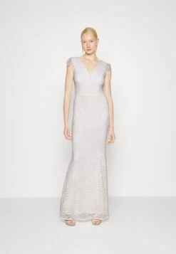 Wedding Tall First Dance Neck - Robe De Cocktail - White