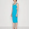 Wal G Ben Square Neck Midi - Robe De Soirée - Mediterranean Blue