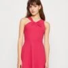 Wal G Zelda Skater Dress - Robe En Jersey - Dark Fuchsia