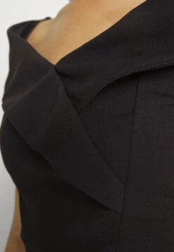 Wal G Zara Midi Dress - Robe De Soirée - Black -Wal Mode Promos Soldes Boutique ffeddce99c8b4058bda345037bfa3fc6